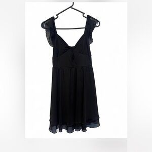 Wild Fable Black Backless Dress